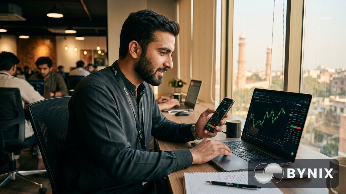 30 سیکنڈ میں Bynix اکاؤنٹ کیسے کھولیں اور ویریفائی کریں