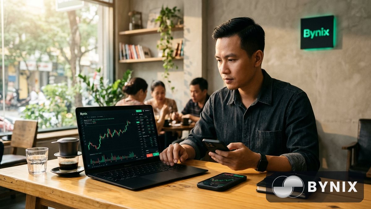 Cách mở tài khoản Bynix và xác minh trong 30 giây