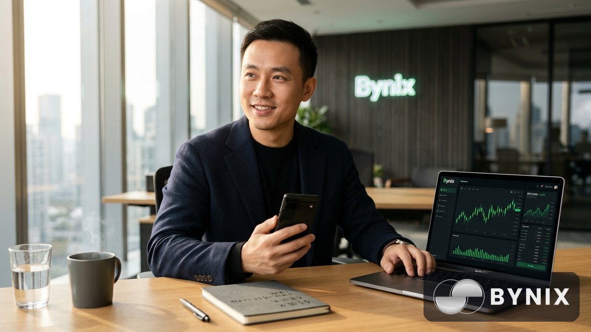 如何在 30 秒内开通 Bynix 账户并完成验证
