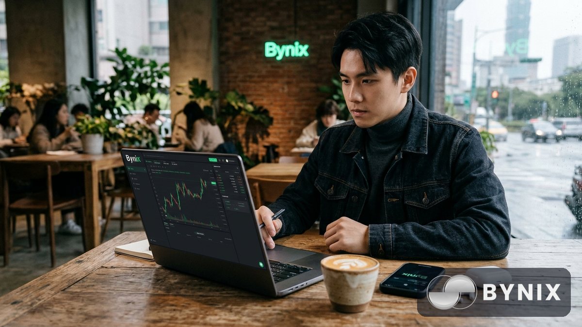 如何在 30 秒內開立並驗證 Bynix 帳戶