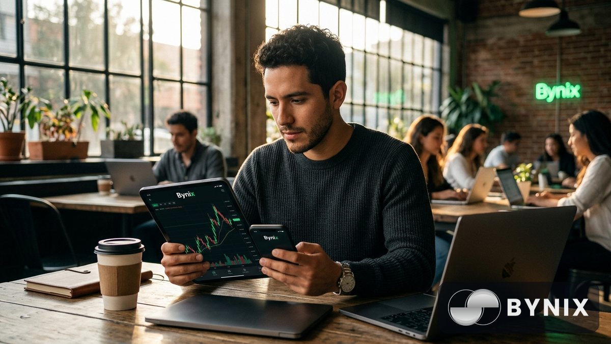 Bynix Funded y trading desde el móvil