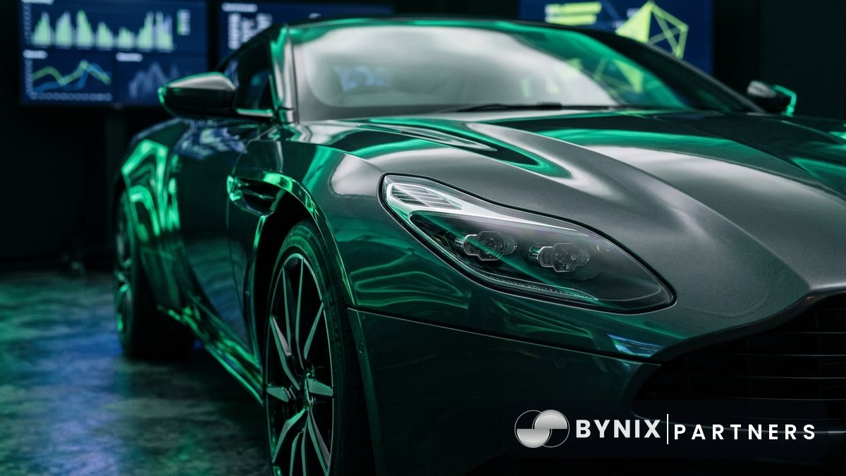 Sports car milestone concept for Bynix partners building toward $1,000,000 lifetime commission
